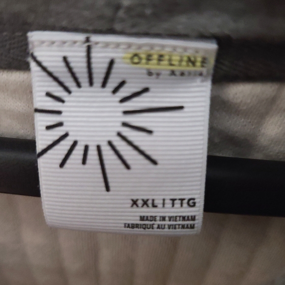 Aerie Gray Cropped Hoodie - Picture 2 of 3